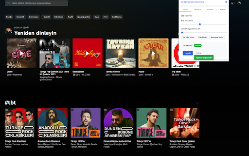 Gelişmiş Ses Kontrolü from Chrome web store to be run with OffiDocs Chromium online Gelişmiş Ses Kontrolü from Chrome web store to be run with OffiDocs Chromium online