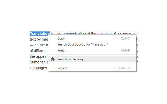 German English Word Translator from Chrome web store to be run with OffiDocs Chromium online German English Word Translator from Chrome web store to be run with OffiDocs Chromium online