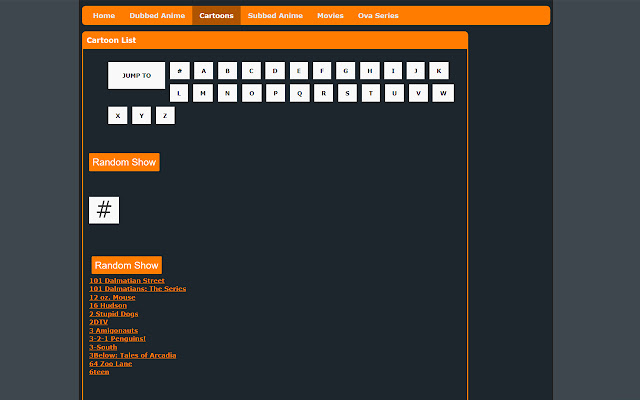 Get Random Show from Chrome web store to be run with OffiDocs Chromium online Get Random Show from Chrome web store to be run with OffiDocs Chromium online
