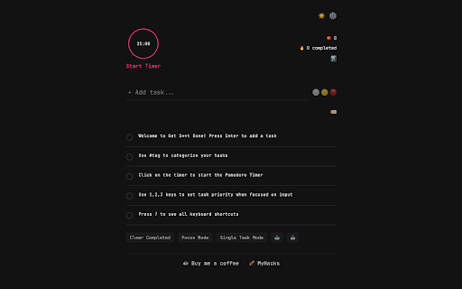 Get S**t Done from Chrome web store to be run with OffiDocs Chromium online Get S**t Done from Chrome web store to be run with OffiDocs Chromium online