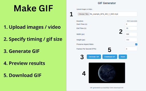 GIF maker from Chrome web store to be run with OffiDocs Chromium online GIF maker from Chrome web store to be run with OffiDocs Chromium online