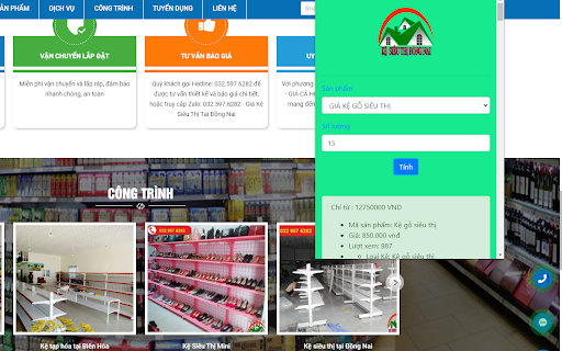 Giá kệ siêu thị Đồng Nai from Chrome web store to be run with OffiDocs Chromium online Giá kệ siêu thị Đồng Nai from Chrome web store to be run with OffiDocs Chromium online