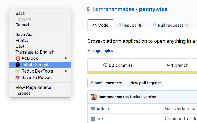 Git First from Chrome web store to be run with OffiDocs Chromium online Git First from Chrome web store to be run with OffiDocs Chromium online