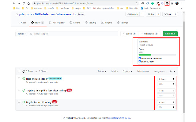 GitHub Issues Enhancements from Chrome web store to be run with OffiDocs Chromium online GitHub Issues Enhancements from Chrome web store to be run with OffiDocs Chromium online