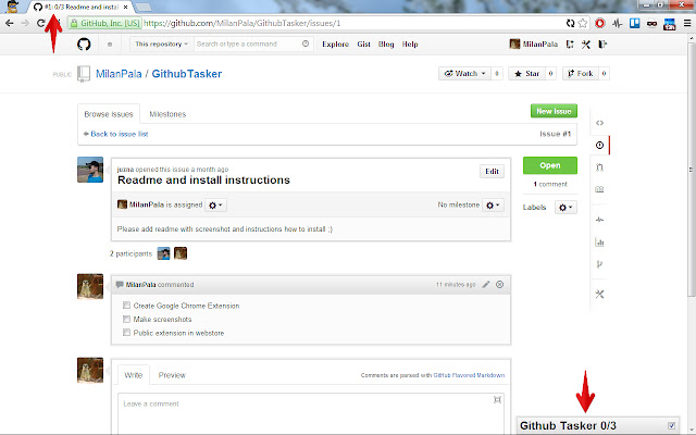 Github Tasker from Chrome web store to be run with OffiDocs Chromium online Github Tasker from Chrome web store to be run with OffiDocs Chromium online