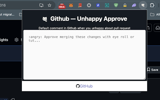 Github — Unhappy Approve from Chrome web store to be run with OffiDocs Chromium online Github — Unhappy Approve from Chrome web store to be run with OffiDocs Chromium online