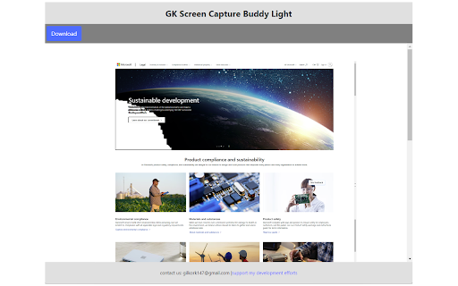 GK Screen Capture Buddy Light from Chrome web store to be run with OffiDocs Chromium online GK Screen Capture Buddy Light from Chrome web store to be run with OffiDocs Chromium online