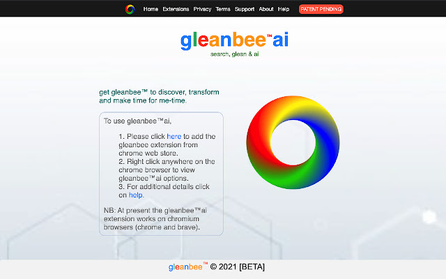 gleanbee from Chrome web store to be run with OffiDocs Chromium online gleanbee from Chrome web store to be run with OffiDocs Chromium online