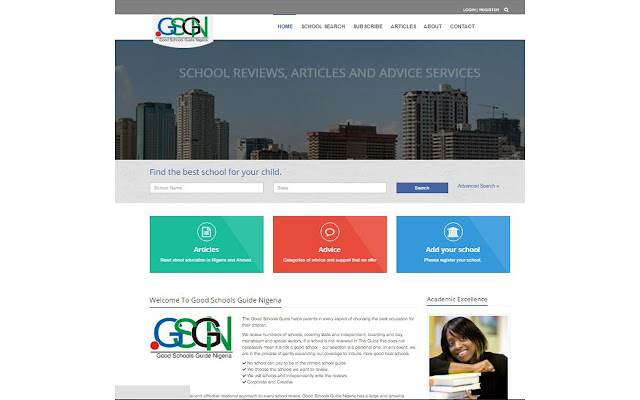 Good School Guide Nigeria from Chrome web store to be run with OffiDocs Chromium online Good School Guide Nigeria from Chrome web store to be run with OffiDocs Chromium online