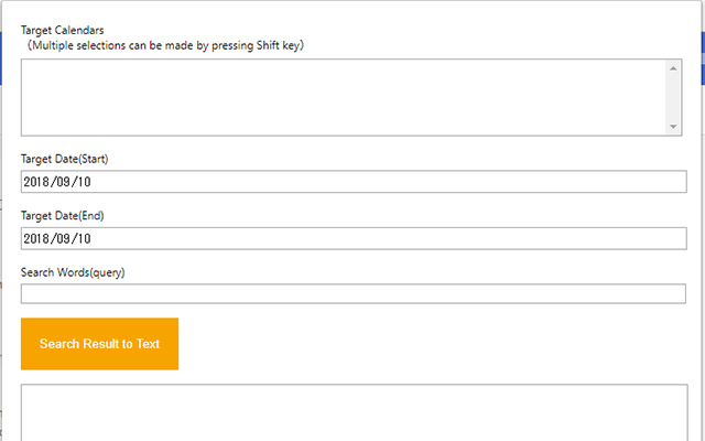 Google Calendar Event Search from Chrome web store to be run with OffiDocs Chromium online Google Calendar Event Search from Chrome web store to be run with OffiDocs Chromium online