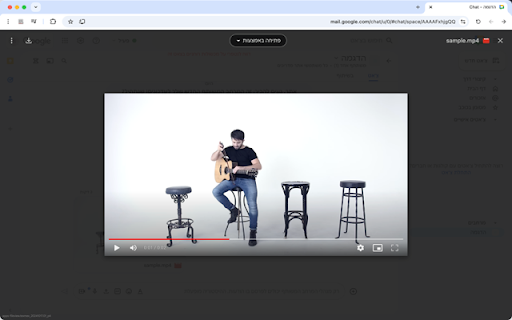 Google Chat Video Fixer for Netfree Users from Chrome web store to be run with OffiDocs Chromium online Google Chat Video Fixer for Netfree Users from Chrome web store to be run with OffiDocs Chromium online