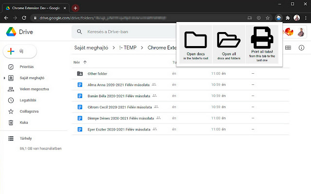 Google Drive Print Folder from Chrome web store to be run with OffiDocs Chromium online Google Drive Print Folder from Chrome web store to be run with OffiDocs Chromium online