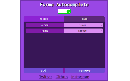 Google Forms Autocomplete from Chrome web store to be run with OffiDocs Chromium online Google Forms Autocomplete from Chrome web store to be run with OffiDocs Chromium online
