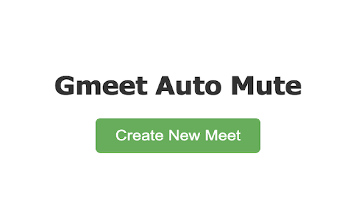 GoogleMeet Auto Mute from Chrome web store to be run with OffiDocs Chromium online GoogleMeet Auto Mute from Chrome web store to be run with OffiDocs Chromium online