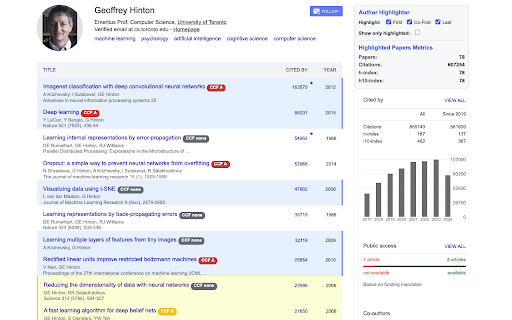 Google Scholar Author Highlighter from Chrome web store to be run with OffiDocs Chromium online Google Scholar Author Highlighter from Chrome web store to be run with OffiDocs Chromium online