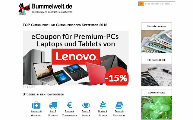 Gratis Gutscheine und Gutscheincodes from Chrome web store to be run with OffiDocs Chromium online Gratis Gutscheine und Gutscheincodes from Chrome web store to be run with OffiDocs Chromium online