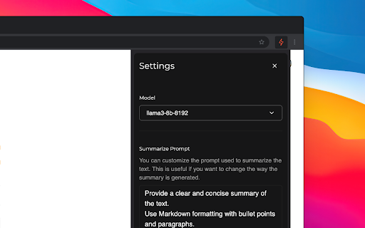 Groq Summary from Chrome web store to be run with OffiDocs Chromium online Groq Summary from Chrome web store to be run with OffiDocs Chromium online