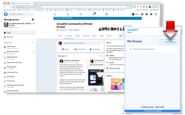 GroupKii™ from Chrome web store to be run with OffiDocs Chromium online GroupKii™ from Chrome web store to be run with OffiDocs Chromium online