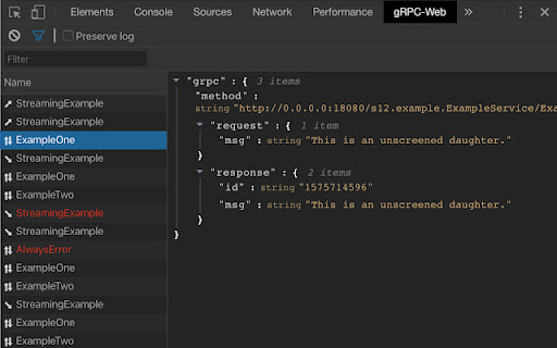 gRPC Web Developer Tools from Chrome web store to be run with OffiDocs Chromium online gRPC Web Developer Tools from Chrome web store to be run with OffiDocs Chromium online