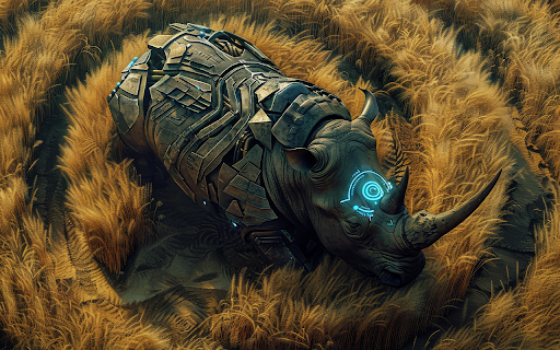 half rhino with futuristic robotic parts from Chrome web store to be run with OffiDocs Chromium online half rhino with futuristic robotic parts from Chrome web store to be run with OffiDocs Chromium online