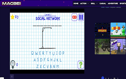 Hangman Challenge Game Launcher: Word Game from Chrome web store to be run with OffiDocs Chromium online Hangman Challenge Game Launcher: Word Game from Chrome web store to be run with OffiDocs Chromium online
