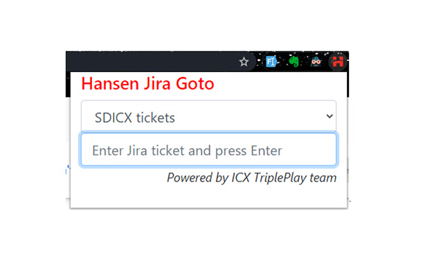 Hansen Jira Goto from Chrome web store to be run with OffiDocs Chromium online Hansen Jira Goto from Chrome web store to be run with OffiDocs Chromium online