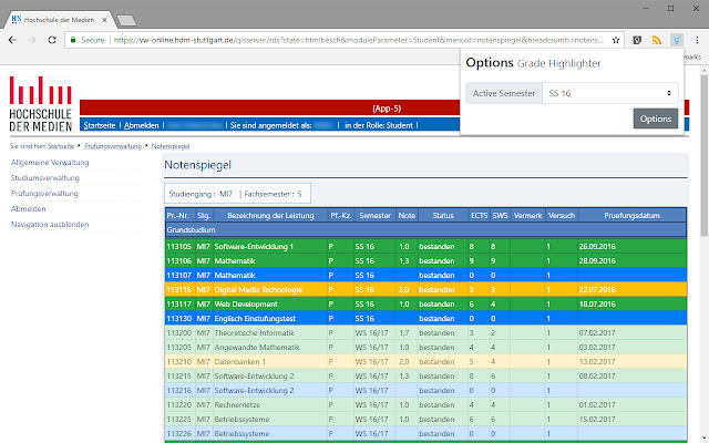HDM Grade Highlighter from Chrome web store to be run with OffiDocs Chromium online HDM Grade Highlighter from Chrome web store to be run with OffiDocs Chromium online