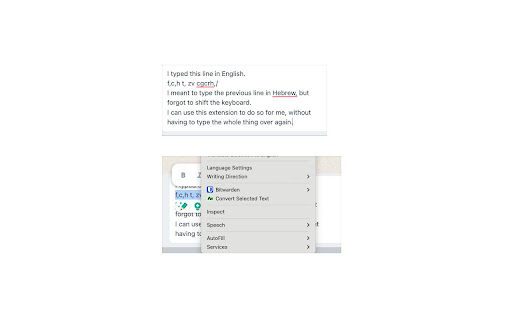 Hebrew English Keyboard Converter from Chrome web store to be run with OffiDocs Chromium online Hebrew English Keyboard Converter from Chrome web store to be run with OffiDocs Chromium online