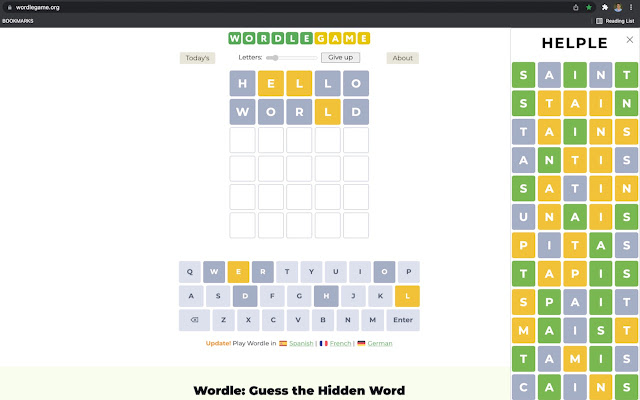 Helple from Chrome web store to be run with OffiDocs Chromium online Helple from Chrome web store to be run with OffiDocs Chromium online