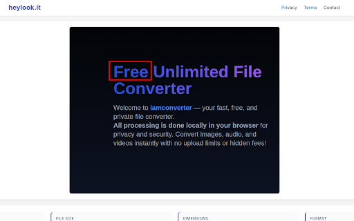 heylook.it from Chrome web store to be run with OffiDocs Chromium online heylook.it from Chrome web store to be run with OffiDocs Chromium online