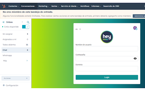 HeyNow HubSpot from Chrome web store to be run with OffiDocs Chromium online HeyNow HubSpot from Chrome web store to be run with OffiDocs Chromium online