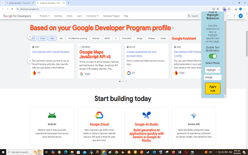 Hide Highlight from Chrome web store to be run with OffiDocs Chromium online Hide Highlight from Chrome web store to be run with OffiDocs Chromium online
