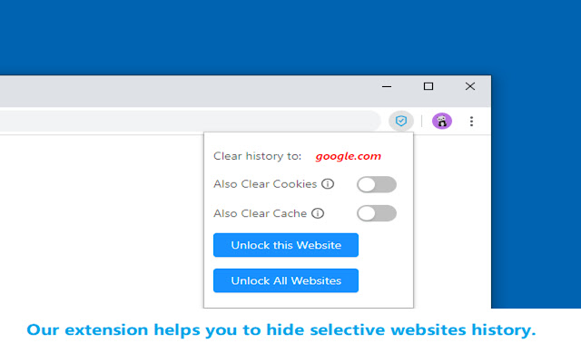 Hide Me: Automatically Cleans History from Chrome web store to be run with OffiDocs Chromium online Hide Me: Automatically Cleans History from Chrome web store to be run with OffiDocs Chromium online