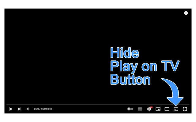 Hide YouTube TV Button from Chrome web store to be run with OffiDocs Chromium online Hide YouTube TV Button from Chrome web store to be run with OffiDocs Chromium online