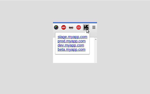 HostSwitcher from Chrome web store to be run with OffiDocs Chromium online HostSwitcher from Chrome web store to be run with OffiDocs Chromium online