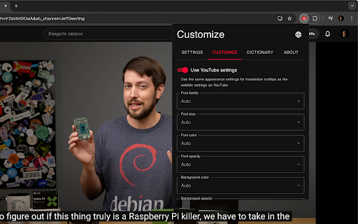 HoverTranslate YouTube Subtitle Translator from Chrome web store to be run with OffiDocs Chromium online HoverTranslate YouTube Subtitle Translator from Chrome web store to be run with OffiDocs Chromium online
