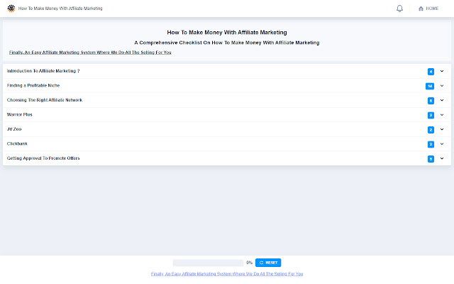 How To Make Money With Affiliate Marketing from Chrome web store to be run with OffiDocs Chromium online How To Make Money With Affiliate Marketing from Chrome web store to be run with OffiDocs Chromium online