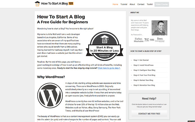 How To Start A Blog 101 from Chrome web store to be run with OffiDocs Chromium online How To Start A Blog 101 from Chrome web store to be run with OffiDocs Chromium online