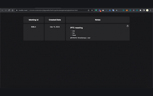 Huddle meet from Chrome web store to be run with OffiDocs Chromium online Huddle meet from Chrome web store to be run with OffiDocs Chromium online