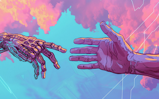 Human Meets Machine from Chrome web store to be run with OffiDocs Chromium online Human Meets Machine from Chrome web store to be run with OffiDocs Chromium online