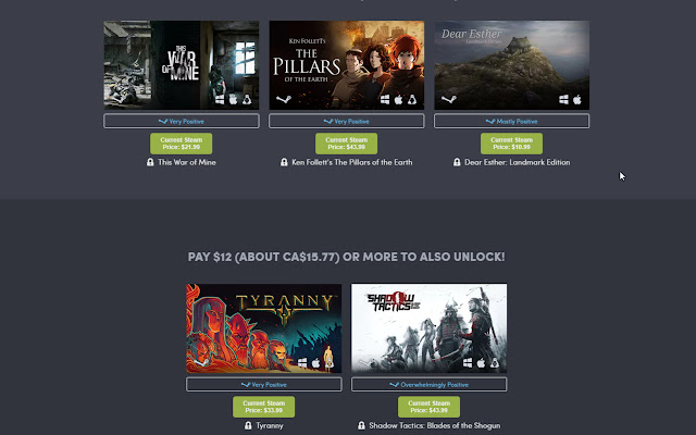 Humble Bundle Steam Tool from Chrome web store to be run with OffiDocs Chromium online Humble Bundle Steam Tool from Chrome web store to be run with OffiDocs Chromium online