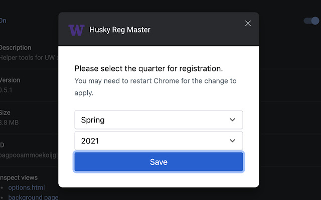 Husky Reg Master from Chrome web store to be run with OffiDocs Chromium online Husky Reg Master from Chrome web store to be run with OffiDocs Chromium online