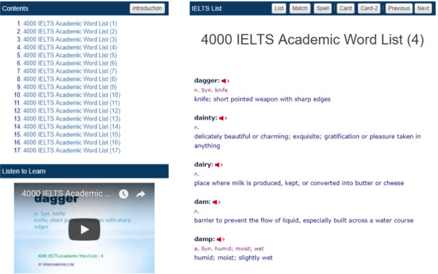 IELTS Academic Word List from Chrome web store to be run with OffiDocs Chromium online IELTS Academic Word List from Chrome web store to be run with OffiDocs Chromium online