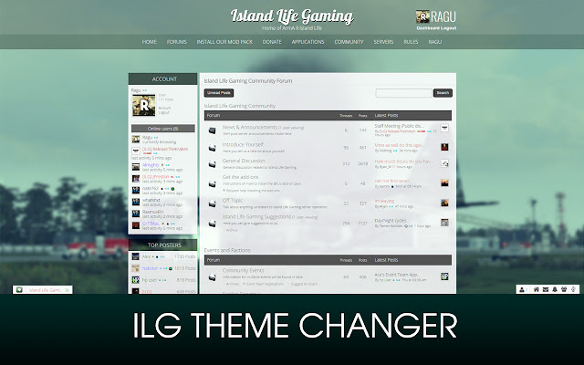 ILG Theme Changer from Chrome web store to be run with OffiDocs Chromium online ILG Theme Changer from Chrome web store to be run with OffiDocs Chromium online