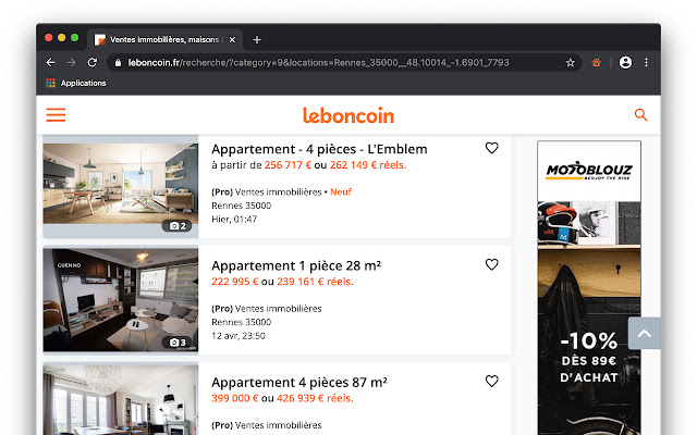 Immo Réel from Chrome web store to be run with OffiDocs Chromium online Immo Réel from Chrome web store to be run with OffiDocs Chromium online