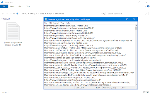 Instagram Follower Scraper (by v User) from Chrome web store to be run with OffiDocs Chromium online Instagram Follower Scraper (by v User) from Chrome web store to be run with OffiDocs Chromium online