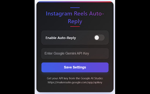 InstaReply from Chrome web store to be run with OffiDocs Chromium online InstaReply from Chrome web store to be run with OffiDocs Chromium online