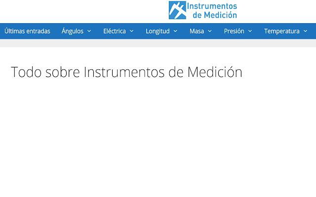 Instrumentos de Medición from Chrome web store to be run with OffiDocs Chromium online Instrumentos de Medición from Chrome web store to be run with OffiDocs Chromium online
