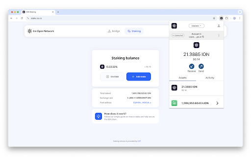 ION Wallet from Chrome web store to be run with OffiDocs Chromium online ION Wallet from Chrome web store to be run with OffiDocs Chromium online