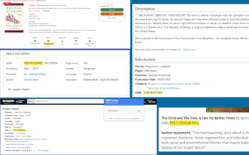 ISBN Lookup from Chrome web store to be run with OffiDocs Chromium online ISBN Lookup from Chrome web store to be run with OffiDocs Chromium online